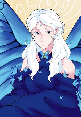 Halfbody no background